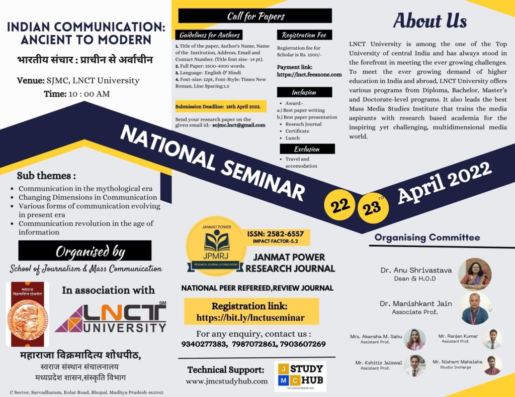 National Seminar LNCTU