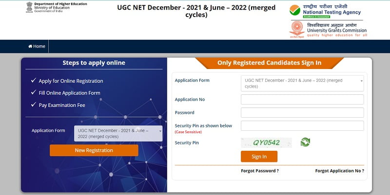 NTA-UGC-NET-EXAM-2022-Registration form