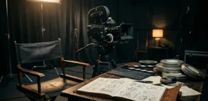 auteur theory concept showing film direction and creative control in filmmaking