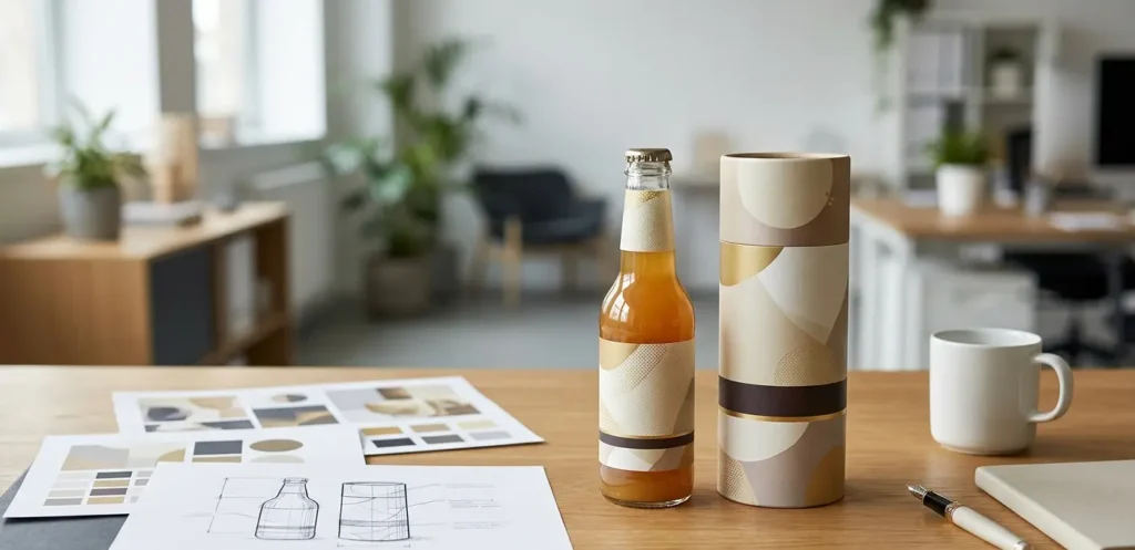 surrogate advertising concept showing brand extension and indirect promotion