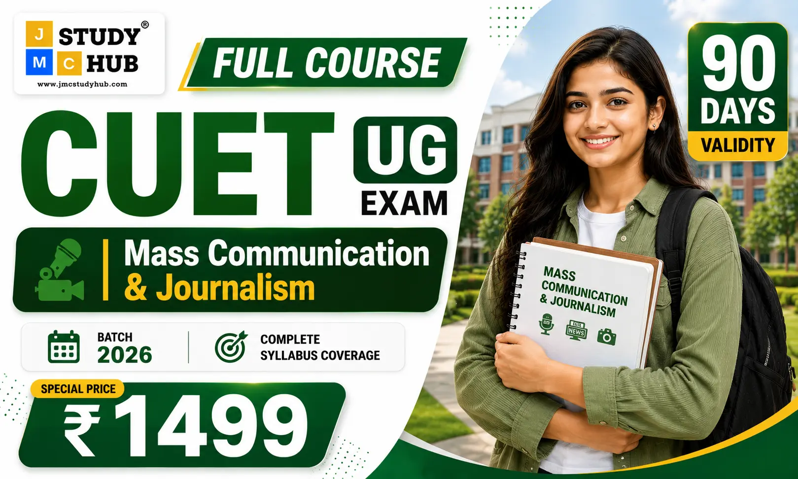CUET Full Course 90 Days