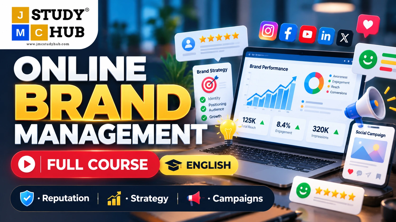 Online Brand Management | Full Course | English